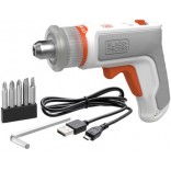 APARAFUSADORA SEM FIO BLACK & DECKER HEXDRIVER